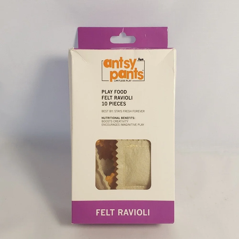 Antsy Pants Ravioli Play Pretend Food - 10 Felt Ravioli - New